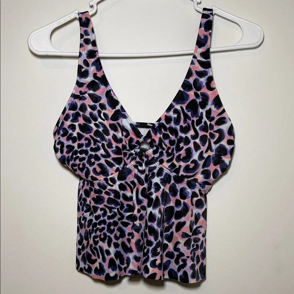 Freely Women’s Tankini Swimsuit Top Only Size Small‎